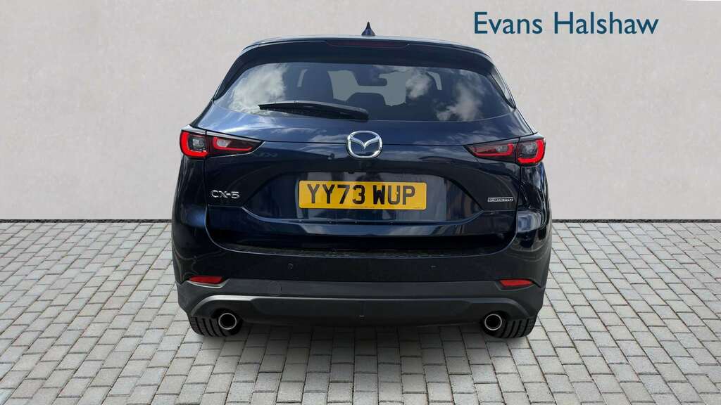 Mazda CX-5 2.0 E-skyactiv G Mhev Exclusive-line 2023 Blue #5