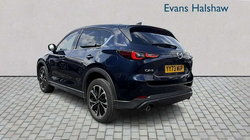 Mazda CX-5 2.0 E-skyactiv G Mhev Exclusive-line 2023 Blue #2