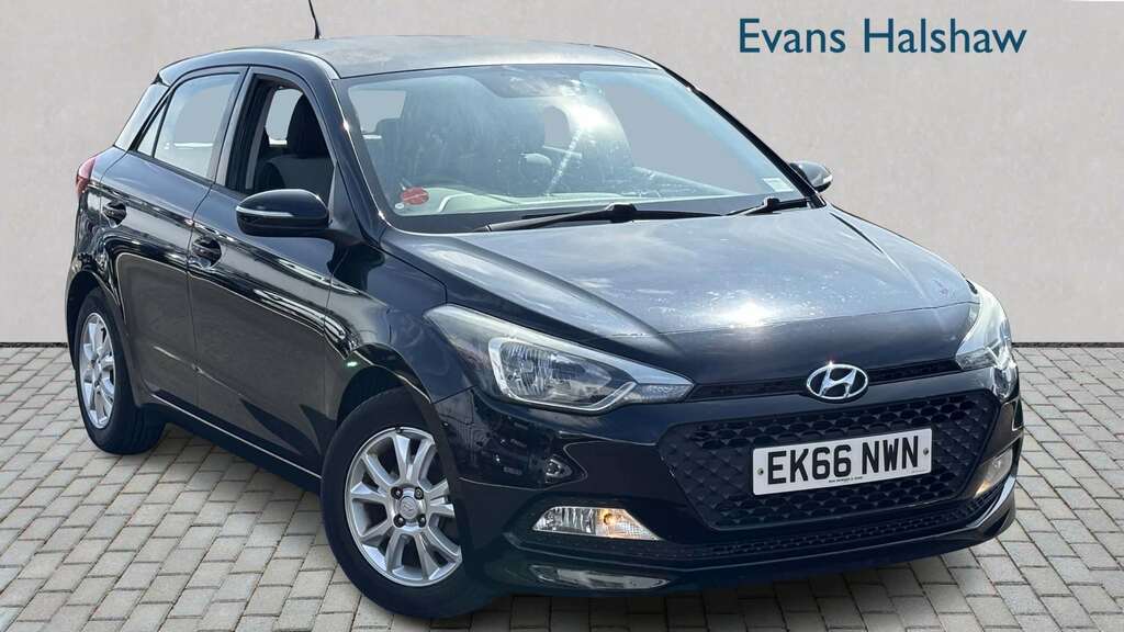 Hyundai I20 1.2 Se 2016 EK66NWN Black