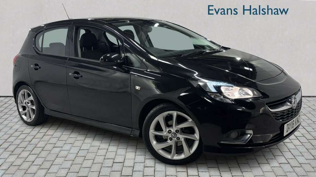 Vauxhall Corsa 1.4 Sri Vx-line 2018 DY18KNZ Black