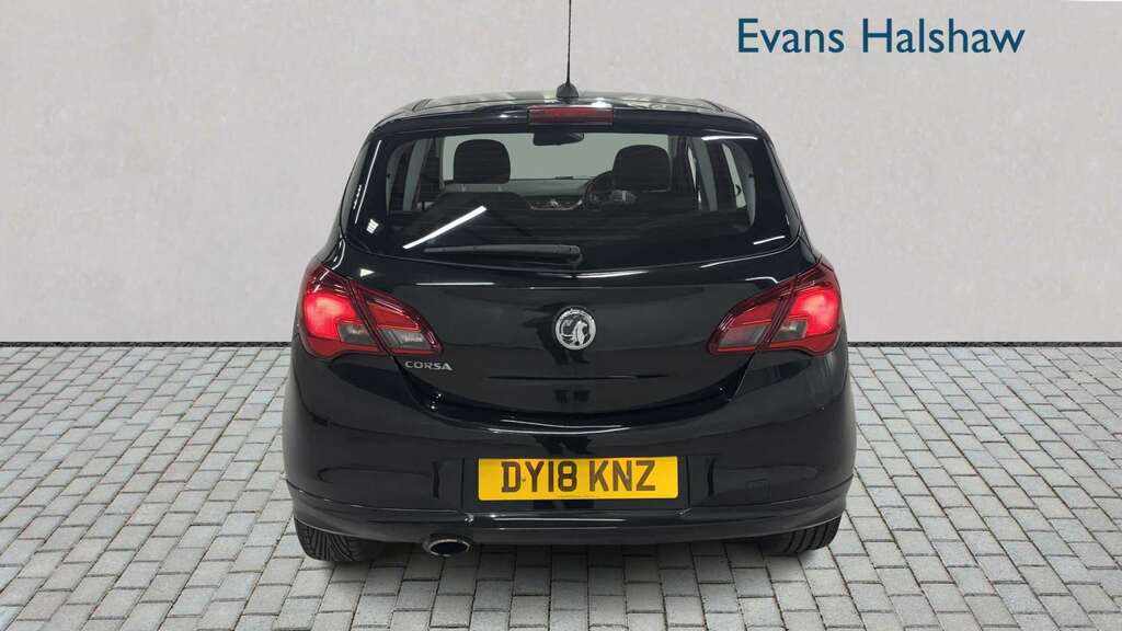 Vauxhall Corsa 1.4 Sri Vx-line 2018 DY18KNZ Black #5