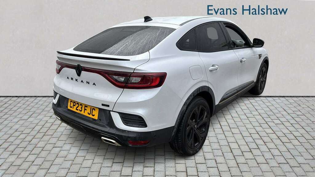 Renault Arkana 1.6 E-tech Full Hybrid 145 Engineered 202 CP23FJC White #3