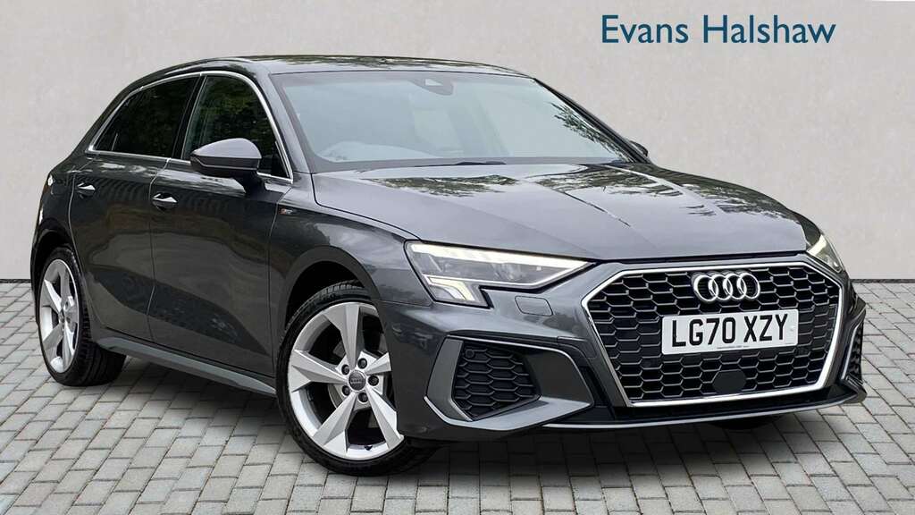 Audi A3 35 Tfsi S Line 2020 LG70XZY Grey