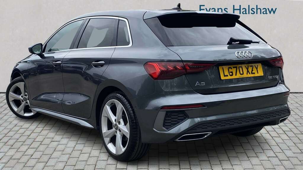 Audi A3 35 Tfsi S Line 2020 LG70XZY Grey #2