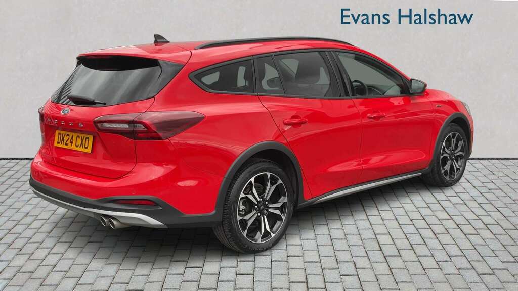 Ford Focus 1.0 Ecoboost Hybrid Mhev 155 Active X 202 DK24CXO Red #2