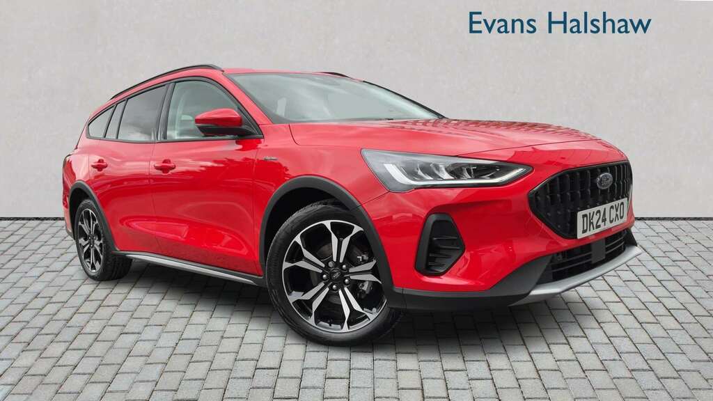 Ford Focus 1.0 Ecoboost Hybrid Mhev 155 Active X 202 DK24CXO Red