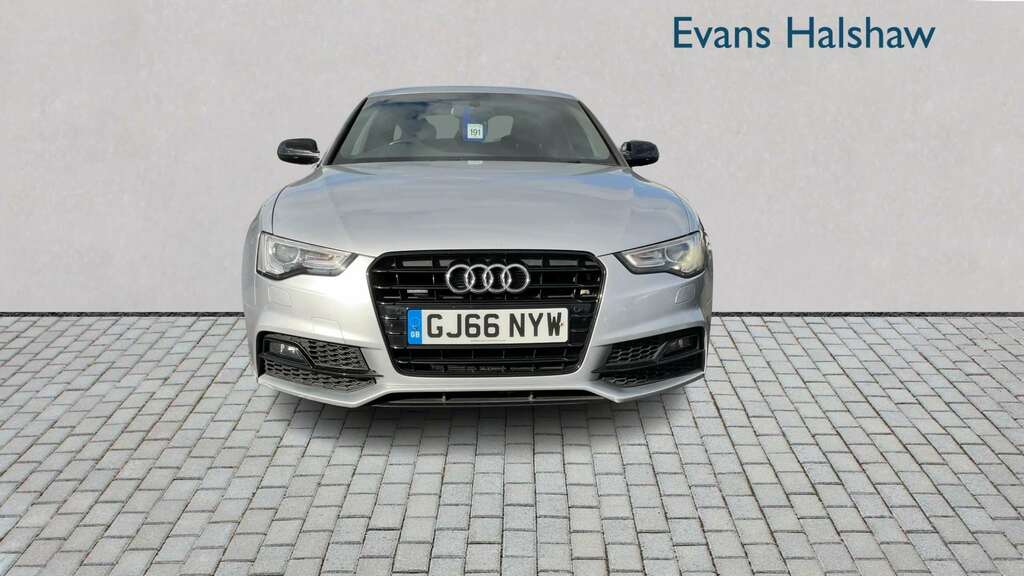 Audi A5 2.0 Tdi 190 Quattro Black Ed Plus S Tronic 5St GJ66NYW Silver #2