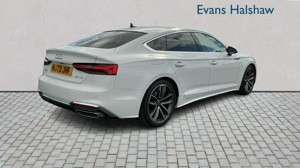 Audi A5 35 Tdi S Line S Tronic 2023 NJ73JHF White #6