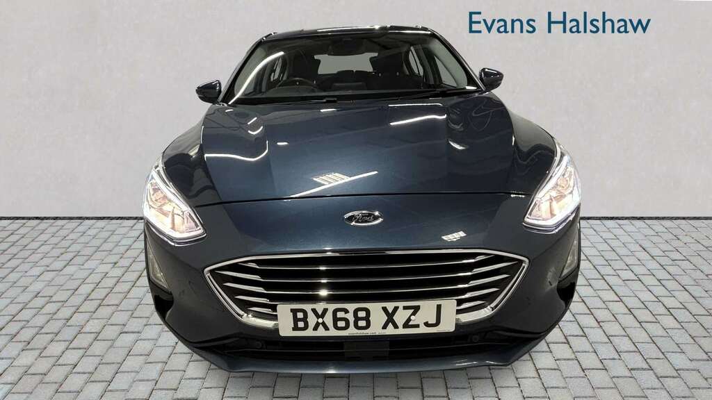 Ford Focus 1.0 Ecoboost 125 Titanium 2018 BX68XZJ Blue #4