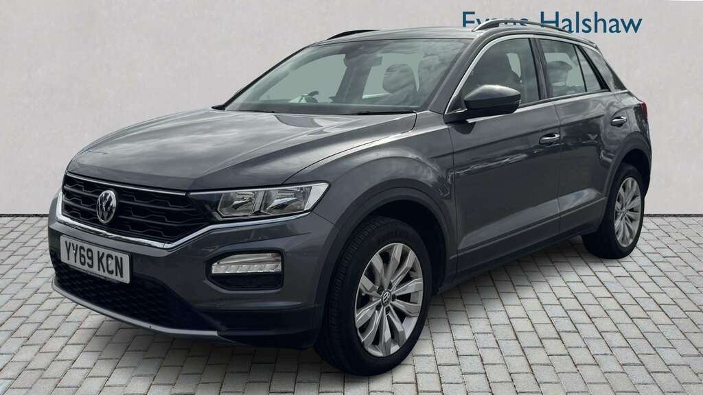 Volkswagen T-Roc 1.6 Tdi Se 2019 Grey #2