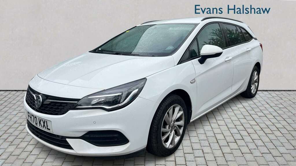 Vauxhall Astra 1.5 Turbo D 105 Se 2021 FH70KXL White #2