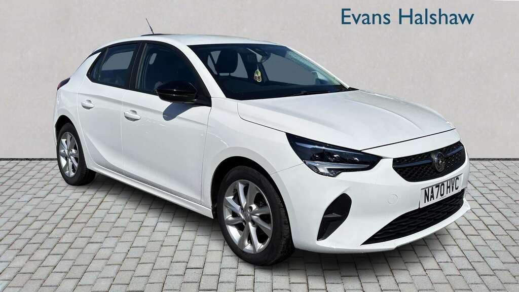 Vauxhall Corsa 1.2 Se 2020 NA70HVC White
