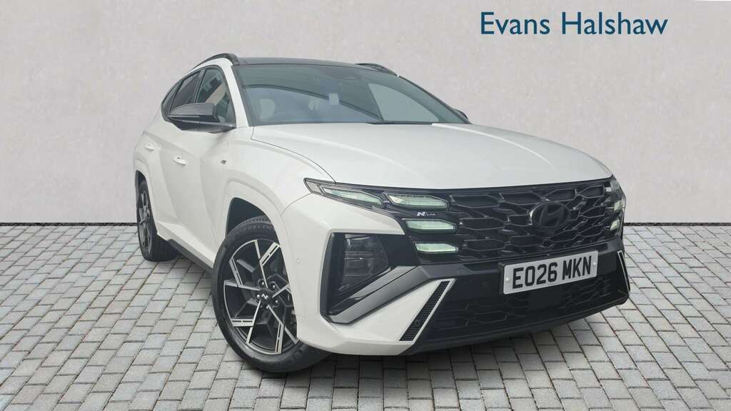 Hyundai Tucson 1.6T 239 Hybrid N Line S 2026 White