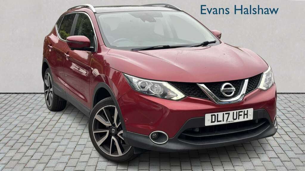 Nissan Qashqai 1.5 Dci Tekna 2017 Red