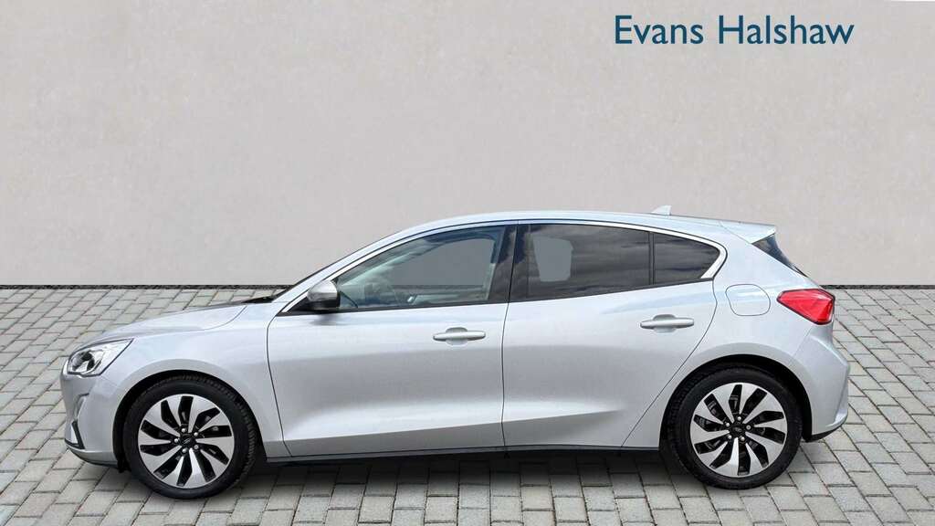 Ford Focus 1.0 Ecoboost 100 Zetec Nav 2018 WP68XMD Silver #3