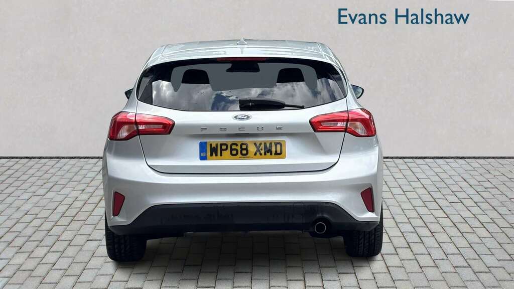 Ford Focus 1.0 Ecoboost 100 Zetec Nav 2018 WP68XMD Silver #4