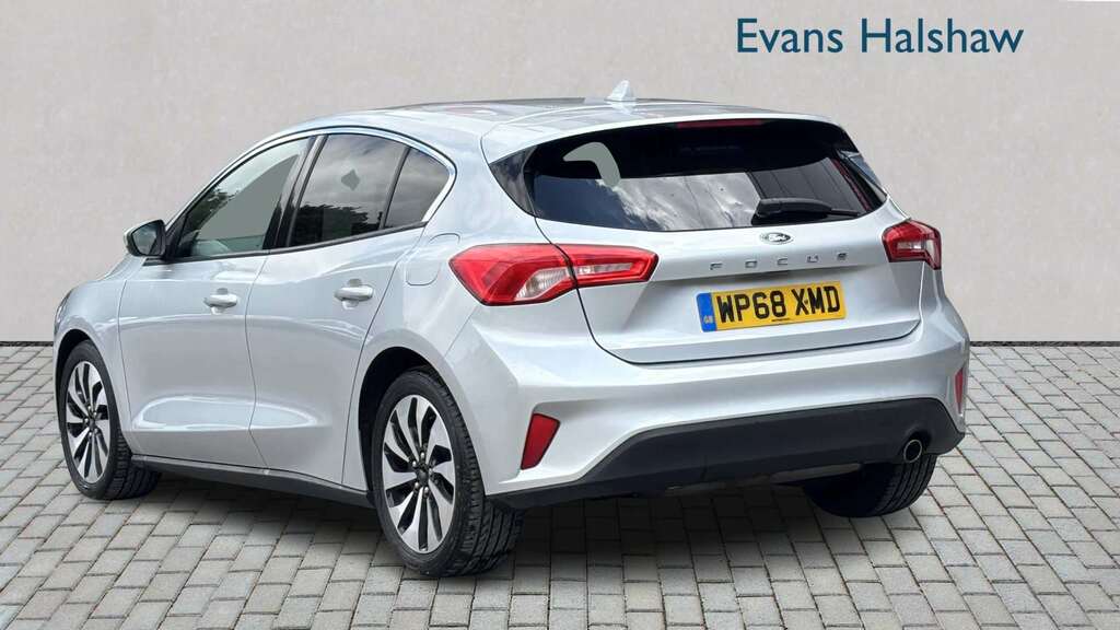 Ford Focus 1.0 Ecoboost 100 Zetec Nav 2018 WP68XMD Silver #2