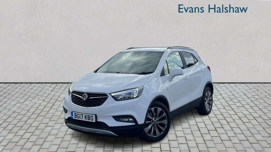 Vauxhall Mokka X 1.4T Elite Nav 2017 BG17KBO White #3