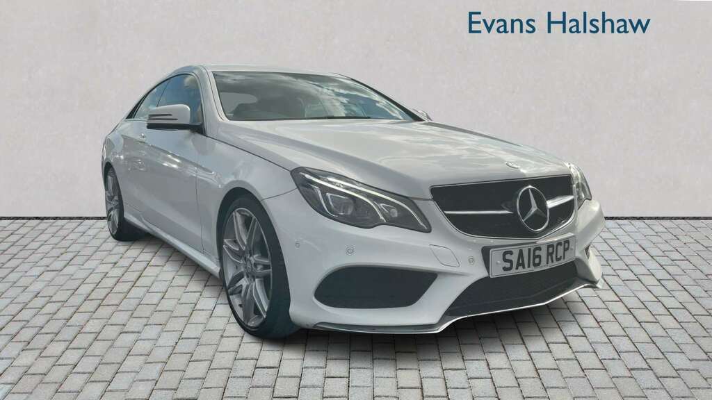 Mercedes-Benz E Class E220d Amg Line Edition 7G-tronic 2016 SA16RCP White