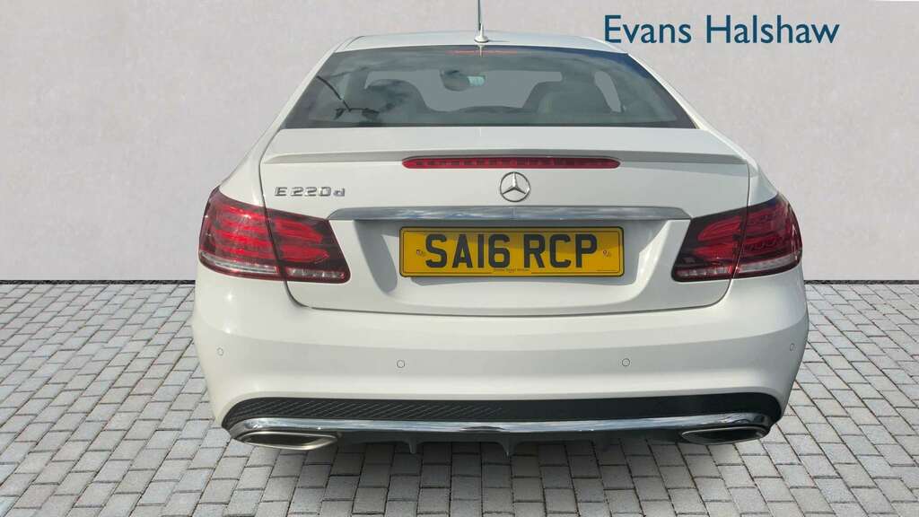 Mercedes-Benz E Class E220d Amg Line Edition 7G-tronic 2016 SA16RCP White #5
