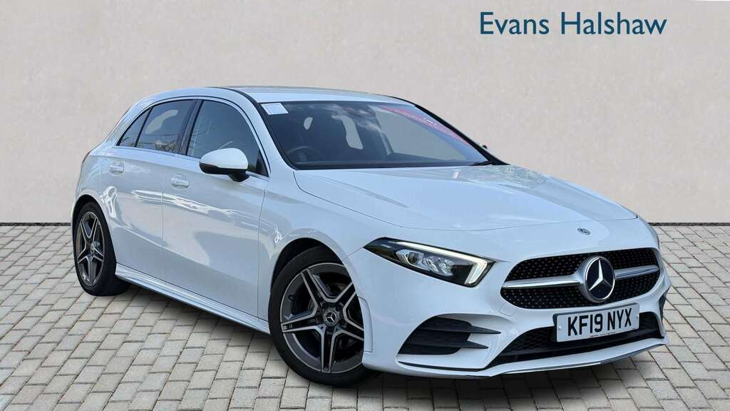 Mercedes-Benz A Class A180 Amg Line 2019 White