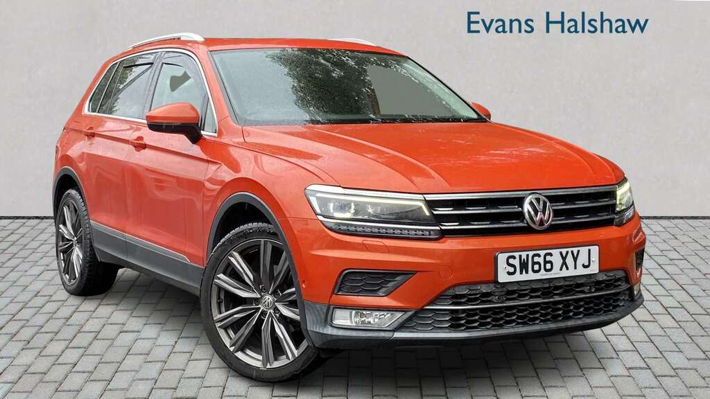 Volkswagen Tiguan 2.0 Tdi 150 4Motion Sel Dsg 2017 Orange
