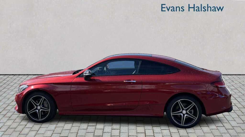 Mercedes-Benz C Class C250d Amg Line Premium Plus 2017 PJ17LKP Red #3