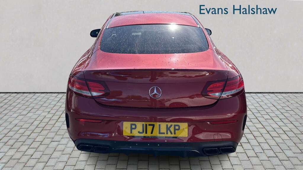 Mercedes-Benz C Class C250d Amg Line Premium Plus 2017 PJ17LKP Red #5