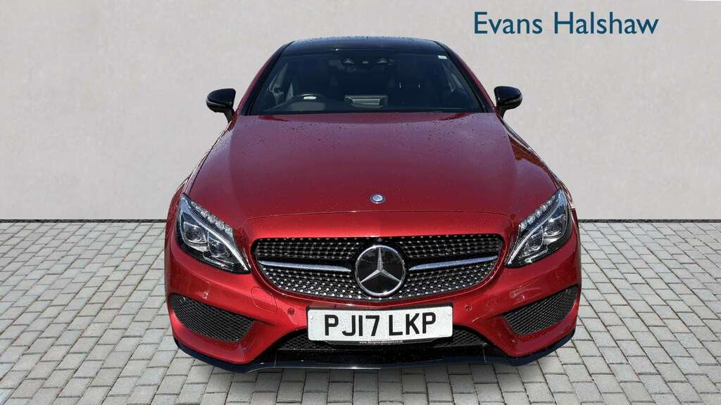 Mercedes-Benz C Class C250d Amg Line Premium Plus 2017 PJ17LKP Red #4