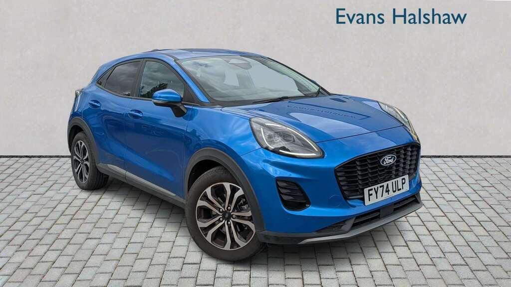 Ford Puma 1.0 Ecoboost Hybrid Mhev Titanium Dct 2024 Blue
