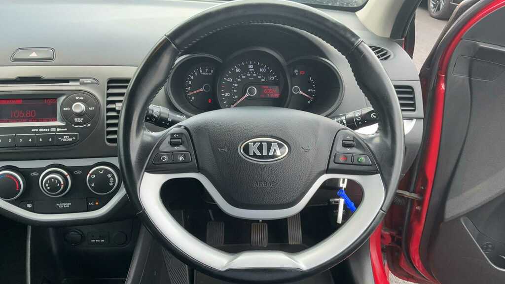 Kia Picanto 1.0 Vr7 2015 YH15ZZP Red #5