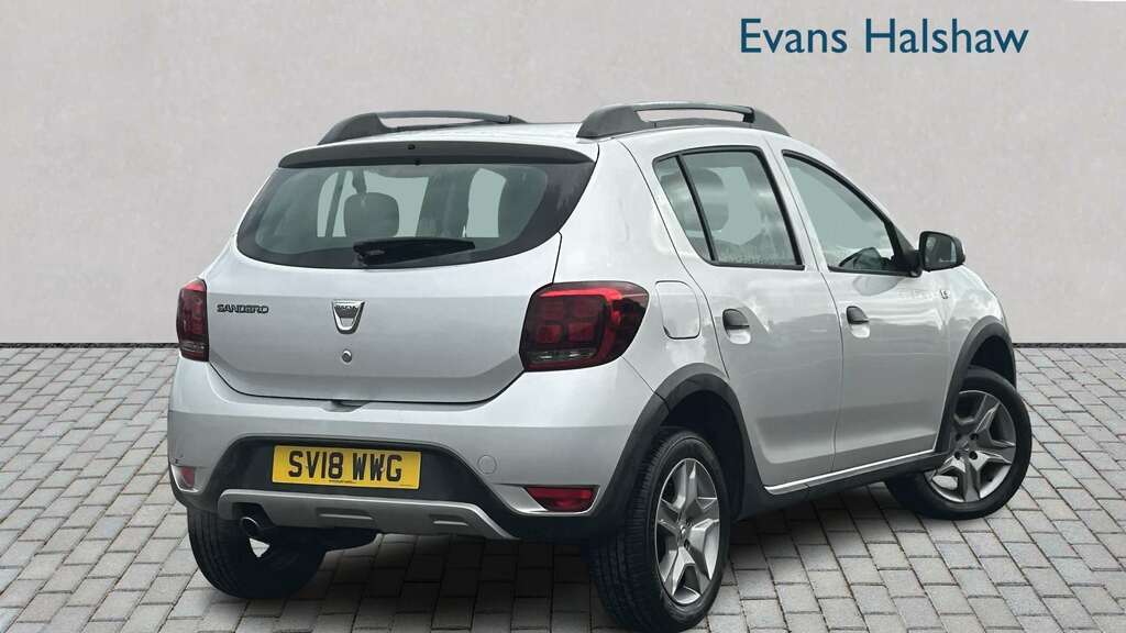 Dacia Sandero Stepway 0.9 Tce Ambiance 2018 SV18WWG Silver #2
