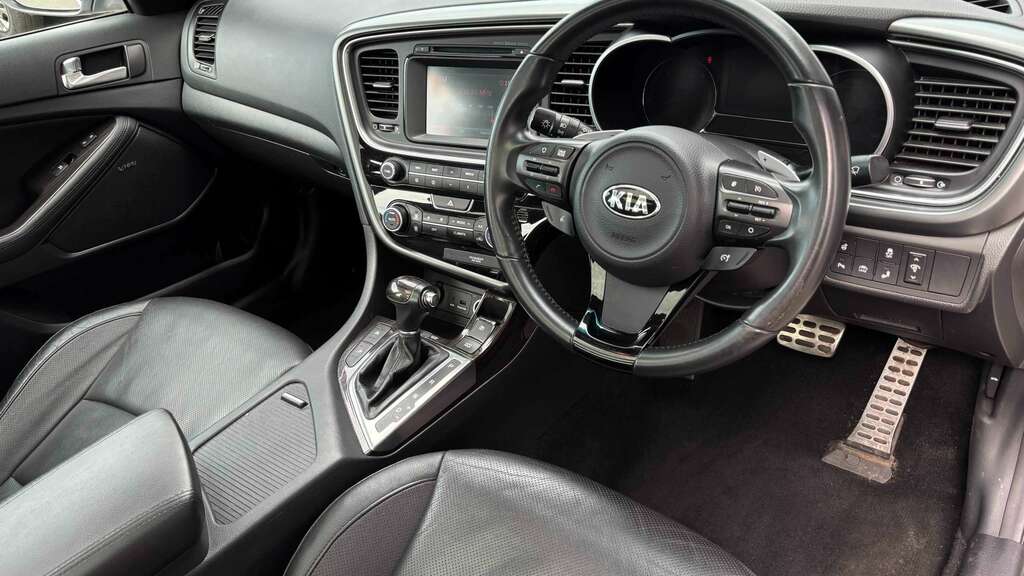 Kia Optima 2 Black #8