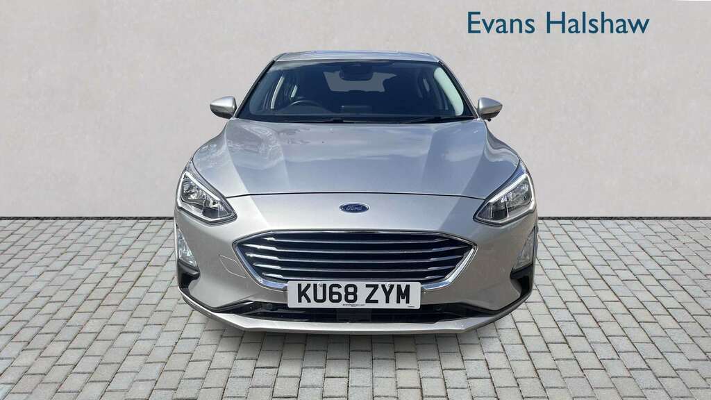 Ford Focus 1.0 Ecoboost 125 Titanium 2018 KU68ZYM Silver #4