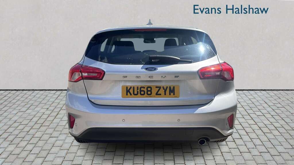 Ford Focus 1.0 Ecoboost 125 Titanium 2018 KU68ZYM Silver #5