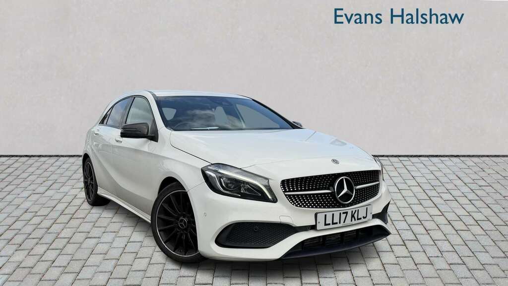 Mercedes-Benz A Class A200d Amg Line Premium 2017 White