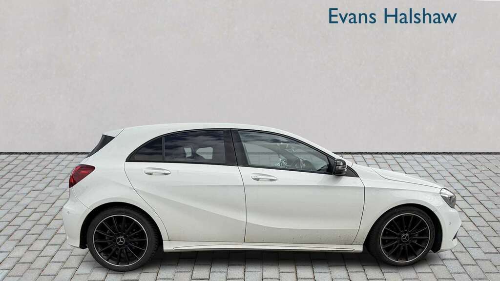 Mercedes-Benz A Class A200d Amg Line Premium 2017 LL17KLJ White #4