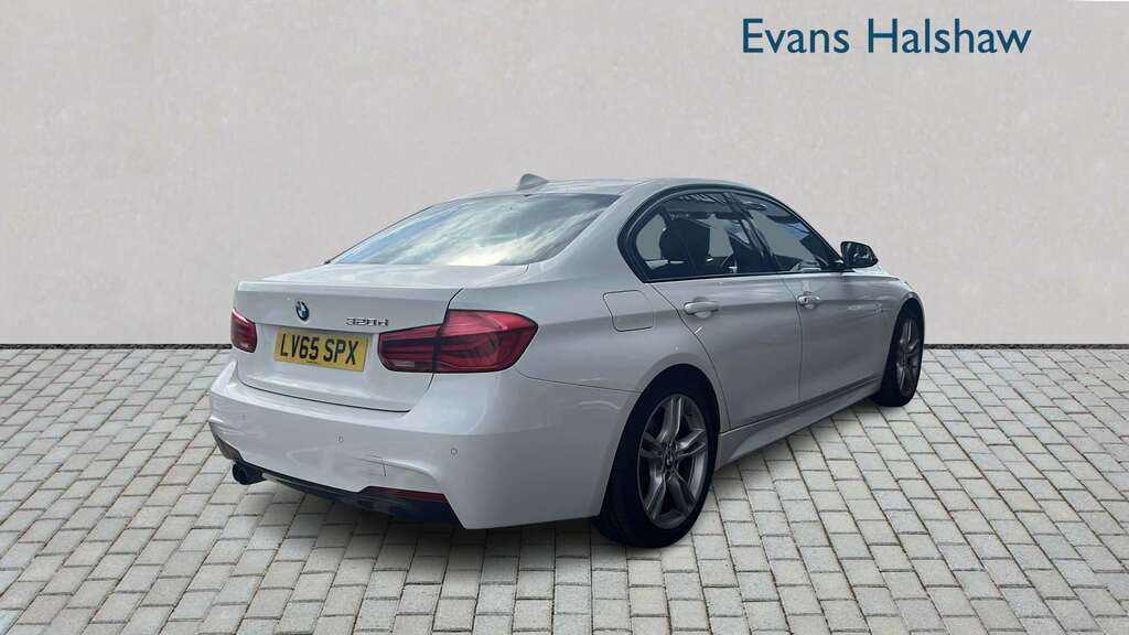 BMW 3 Series 320D M Sport 2015 LV65SPX White #5