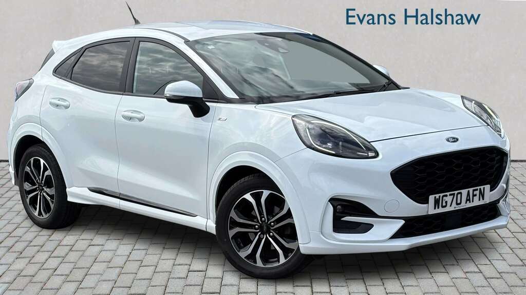 Ford Puma 1.0 Ecoboost Hybrid Mhev St-line 2020 White