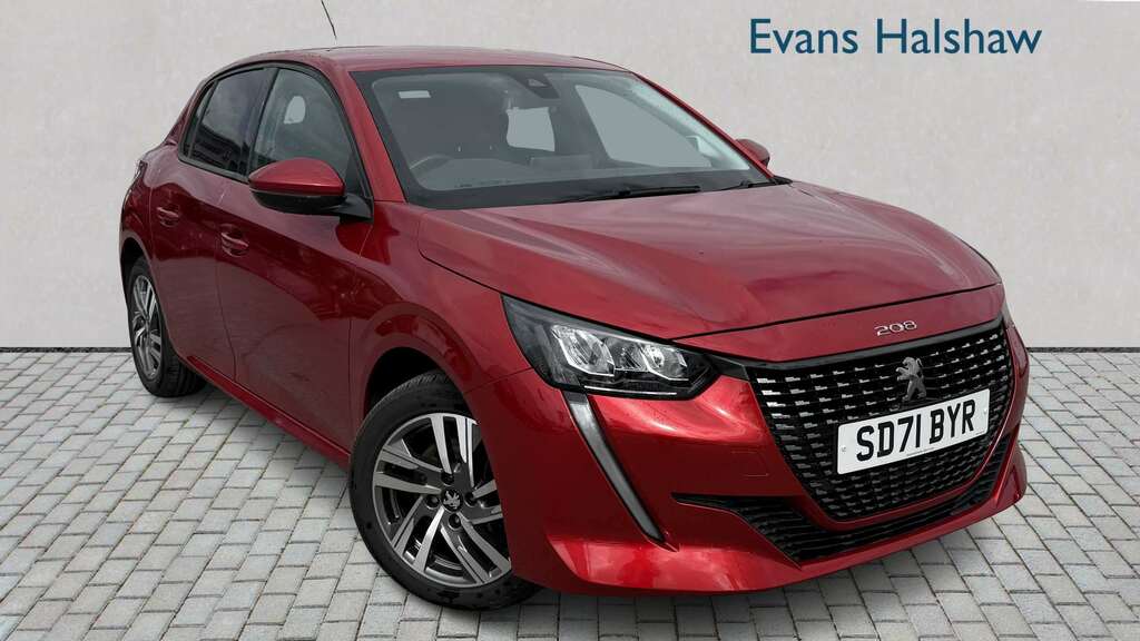 Peugeot 208 1.2 Puretech 100 Allure Eat8 2021 Red