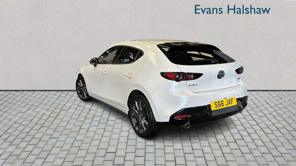 Mazda 3 2.0 Skyactiv G Mhev Gt Sport Tech 2020 YA70MMJ White #2