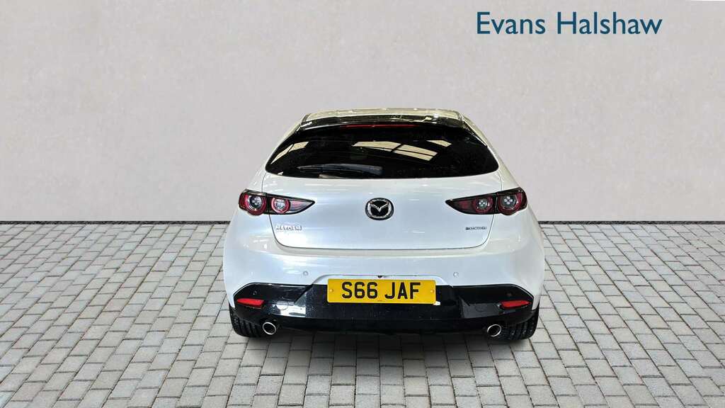 Mazda 3 2.0 Skyactiv G Mhev Gt Sport Tech 2020 YA70MMJ White #5