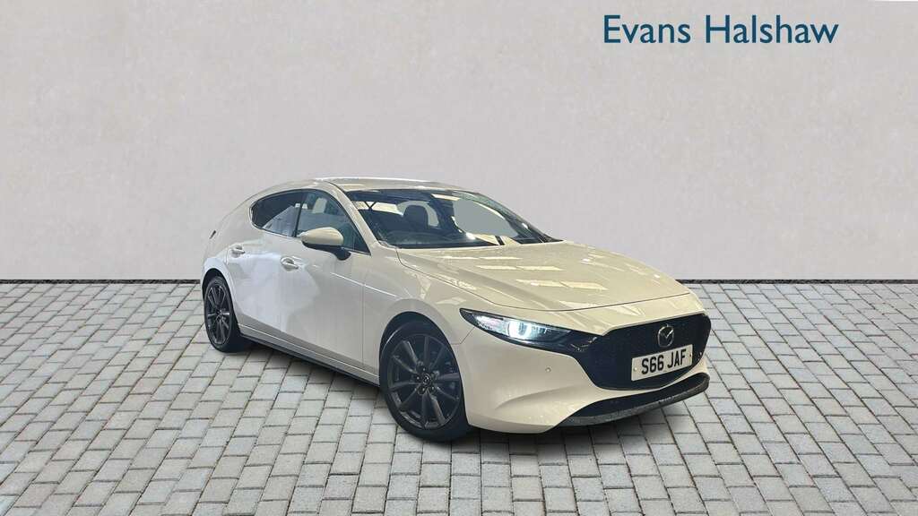 Mazda 3 2.0 Skyactiv G Mhev Gt Sport Tech 2020 YA70MMJ White
