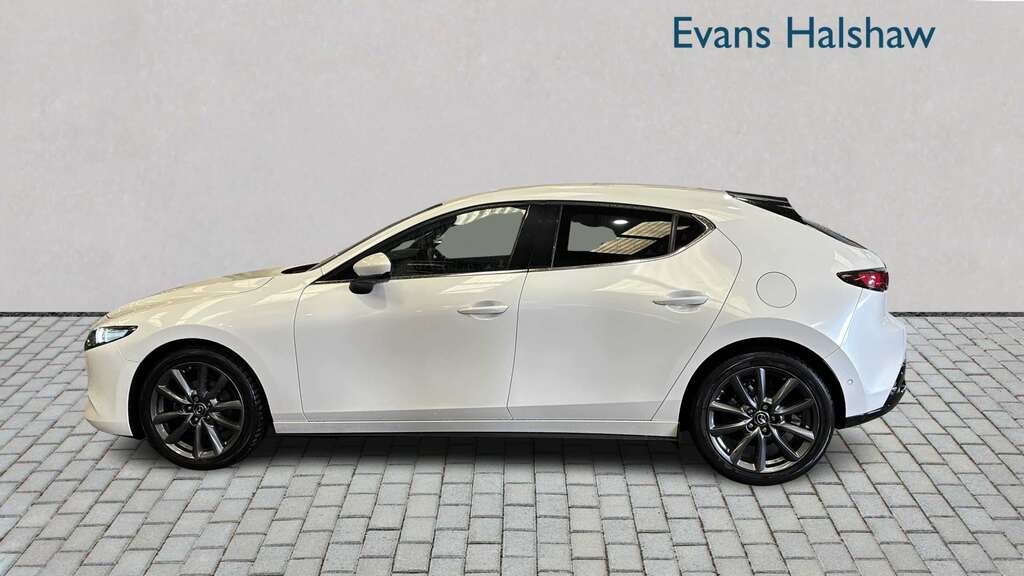 Mazda 3 2.0 Skyactiv G Mhev Gt Sport Tech 2020 YA70MMJ White #3