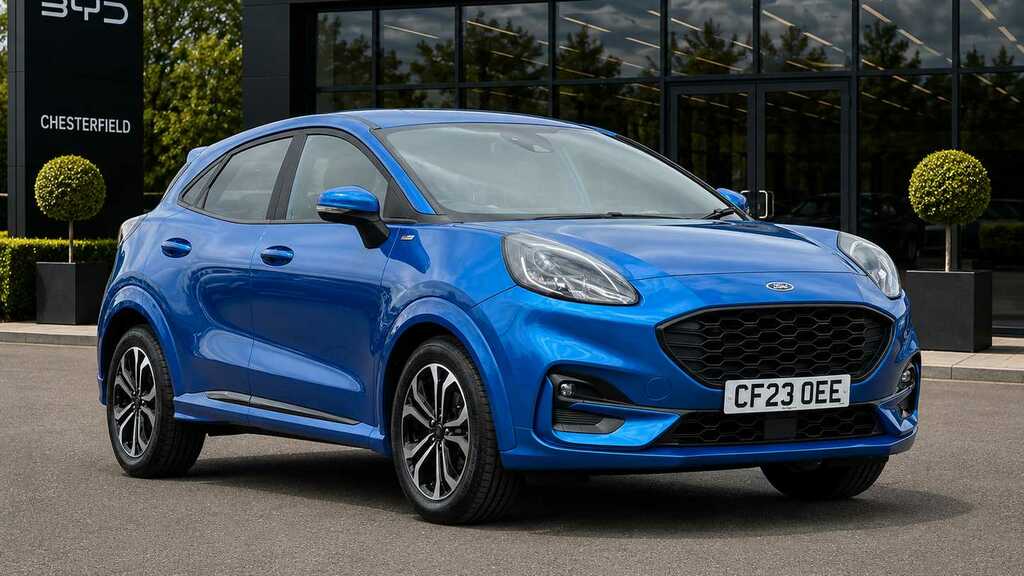 Ford Puma 1.0 Ecoboost Hybrid Mhev St-line 2023 Blue