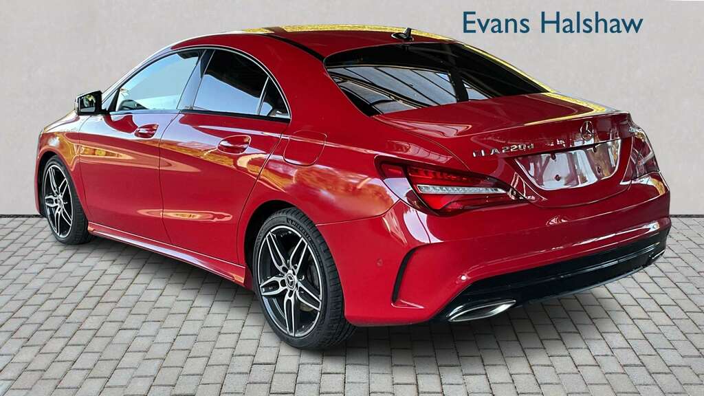Mercedes-Benz CLA Class 220D Amg Line 4Matic Tip 2017 LV17YYZ Red #2