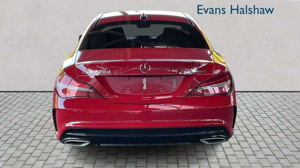 Mercedes-Benz CLA Class 220D Amg Line 4Matic Tip 2017 LV17YYZ Red #5