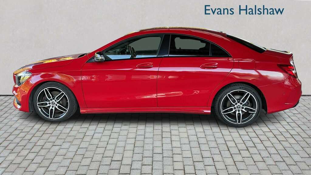 Mercedes-Benz CLA Class 220D Amg Line 4Matic Tip 2017 LV17YYZ Red #3