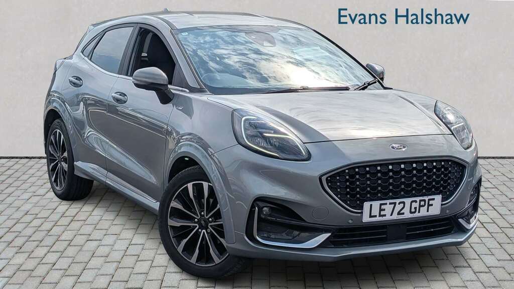 Ford Puma 1.0 Ecoboost Hybr Mhev 155 St-line Vignale Dct Silver