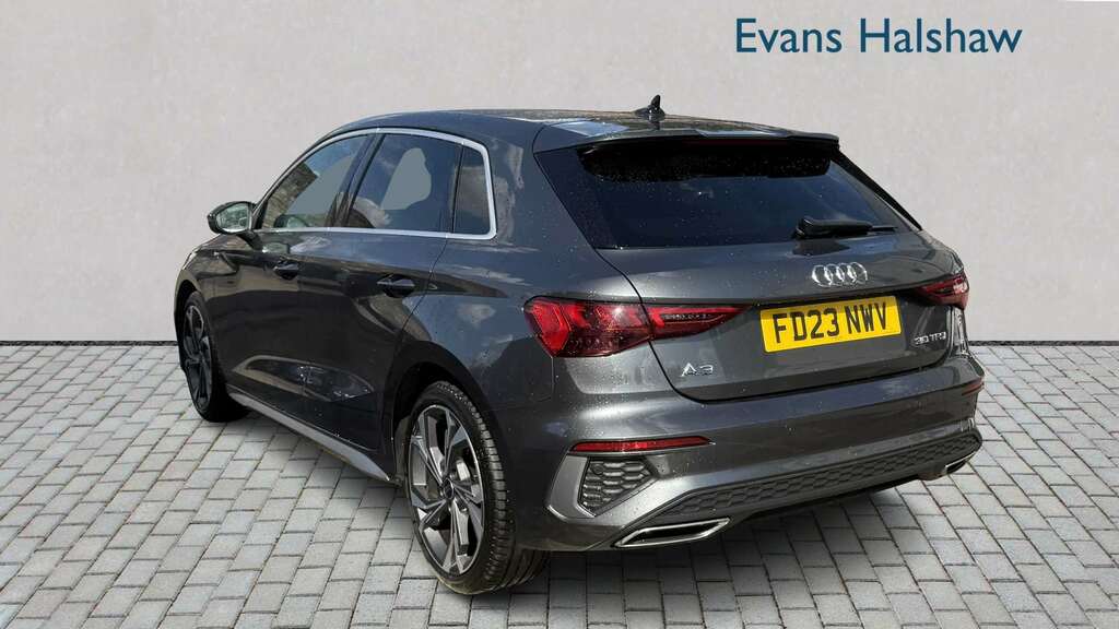 Audi A3 30 Tfsi S Line 2023 FD23NWV Grey #3